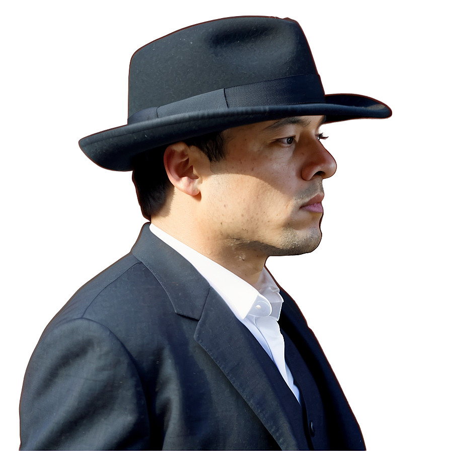 Fedora Side View Png 05252024 PNG Image