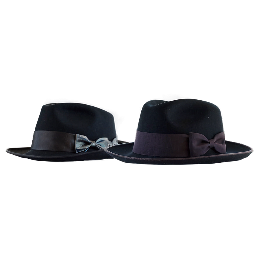 Fedora With Bow Png Dpu PNG Image