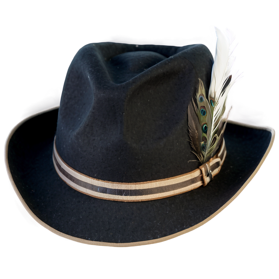 Fedora With Feather Png Pps29 PNG Image