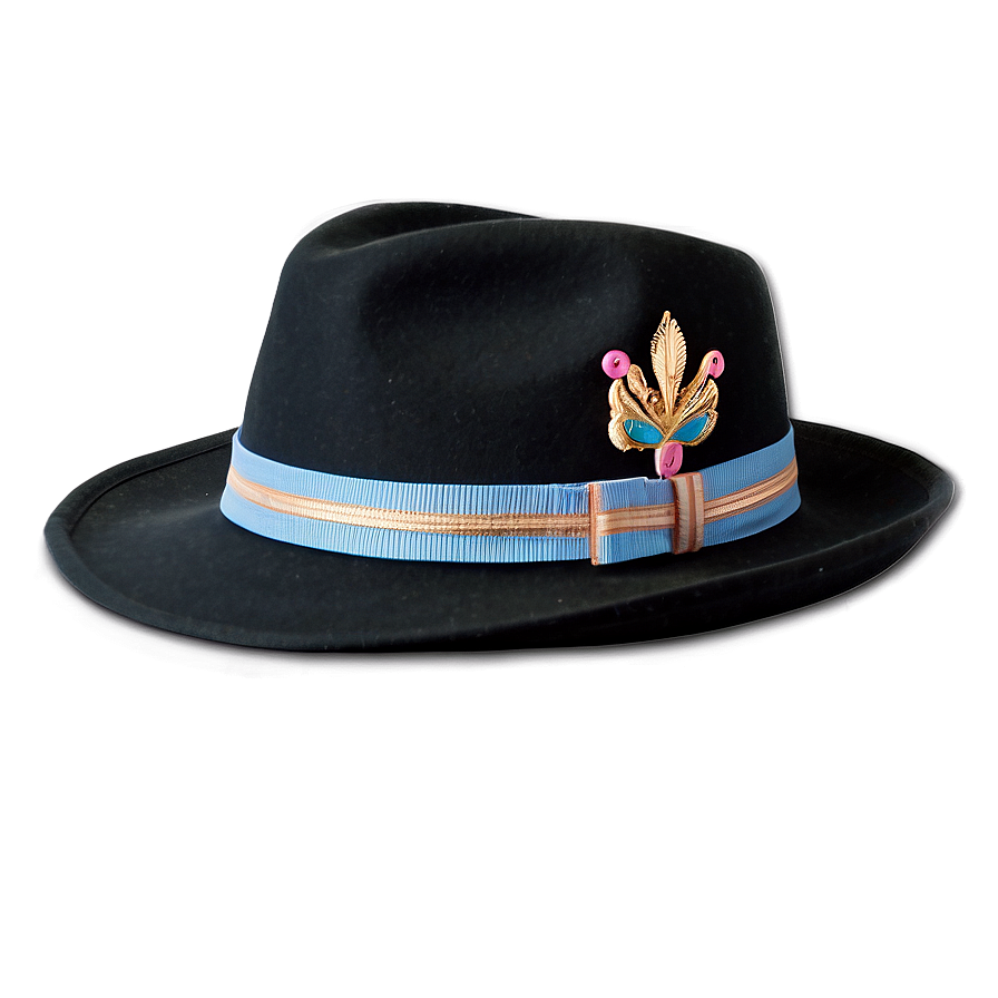 Fedora With Pins Png 97 PNG Image