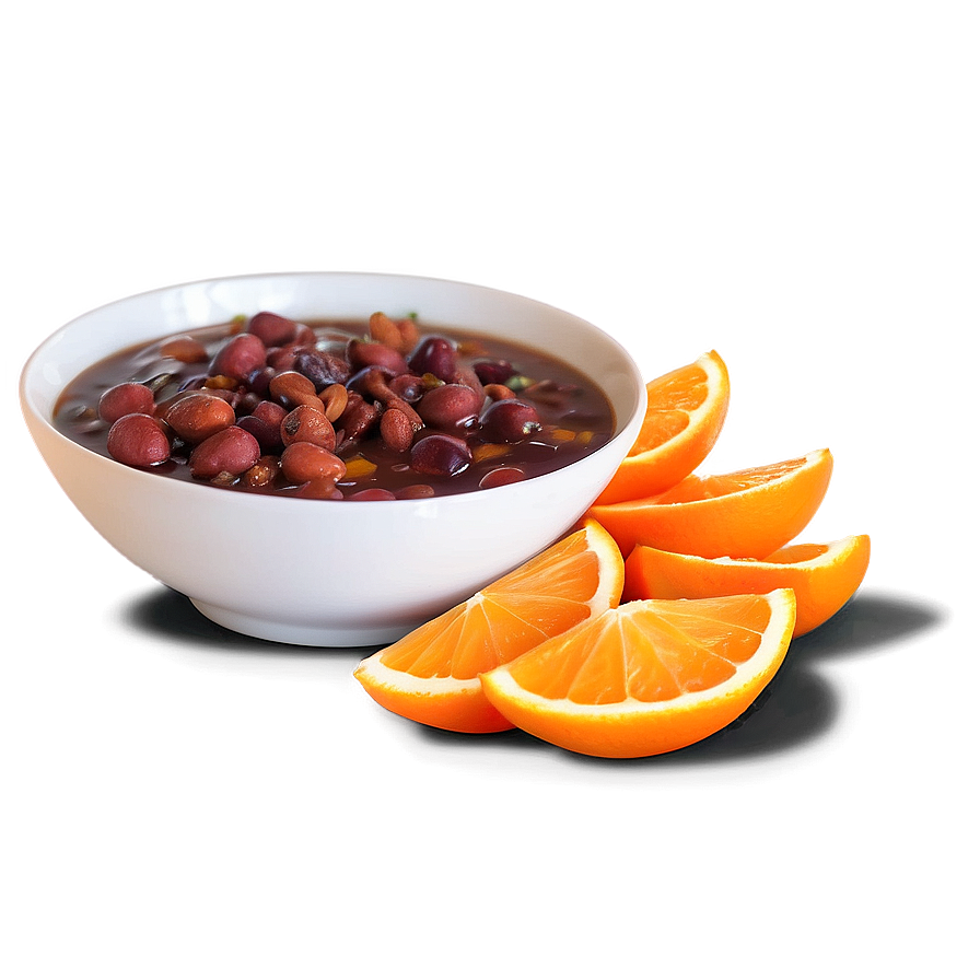 Feijoada With Orange Slices Png 42 PNG Image