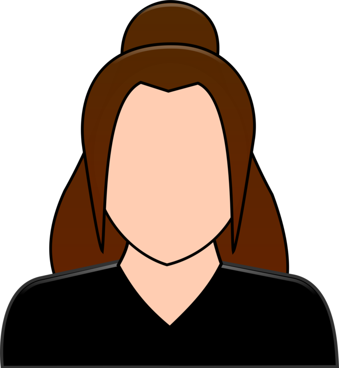 Female Avatar Profile Graphic PNG Image