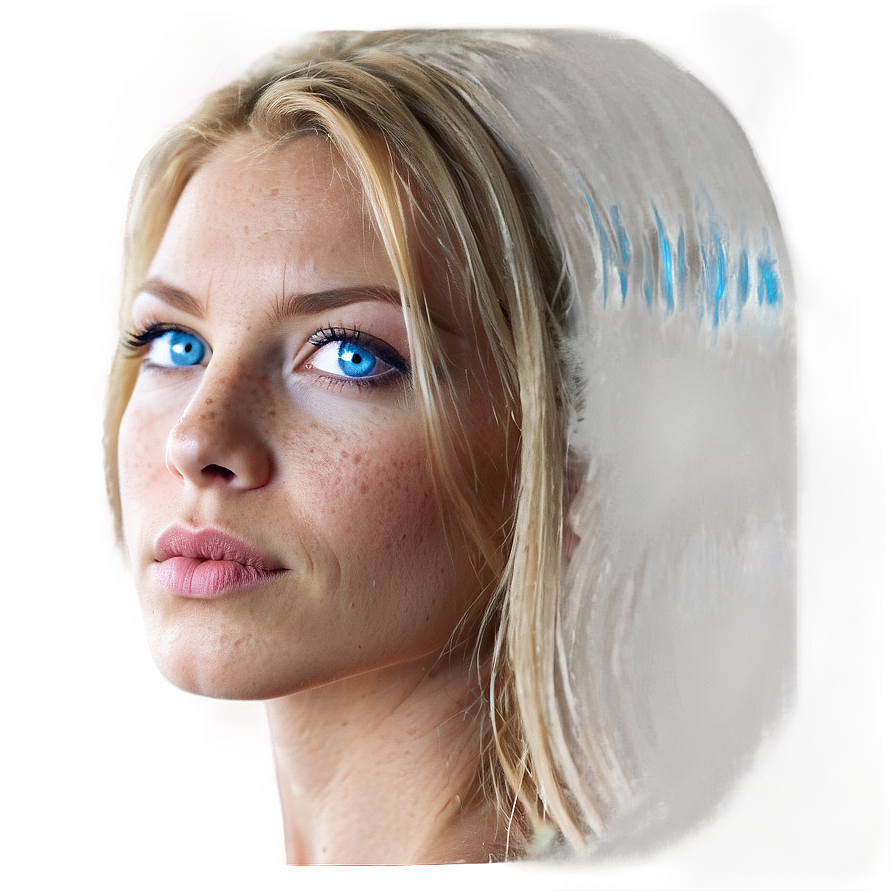 Female Blue Eyes Png 06122024 PNG Image