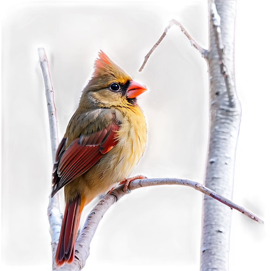 Female Cardinal Png 74 PNG Image