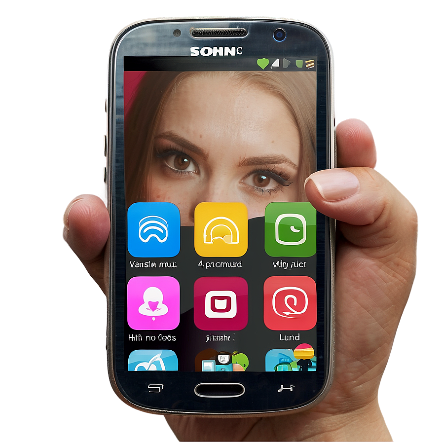 Female Hand Holding Phone Png Suk PNG Image