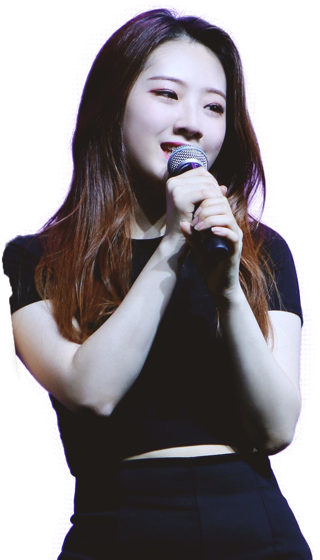 Female Singer Performingon Stage.png PNG Image