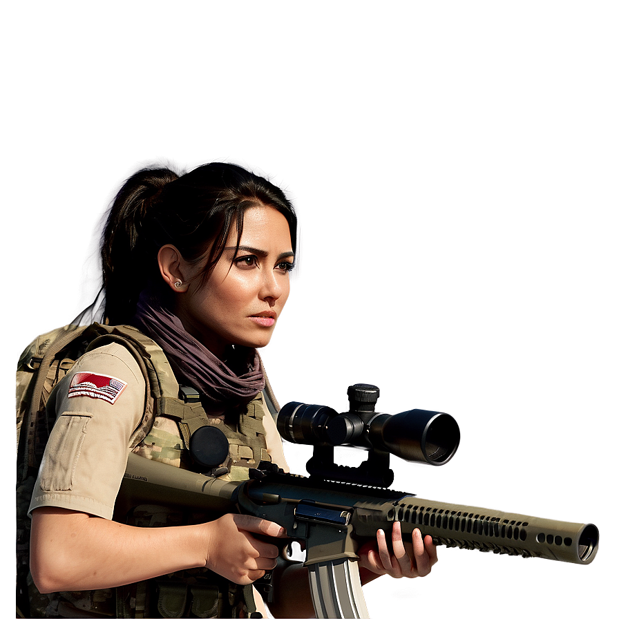 Female Sniper Character Png 65 PNG Image