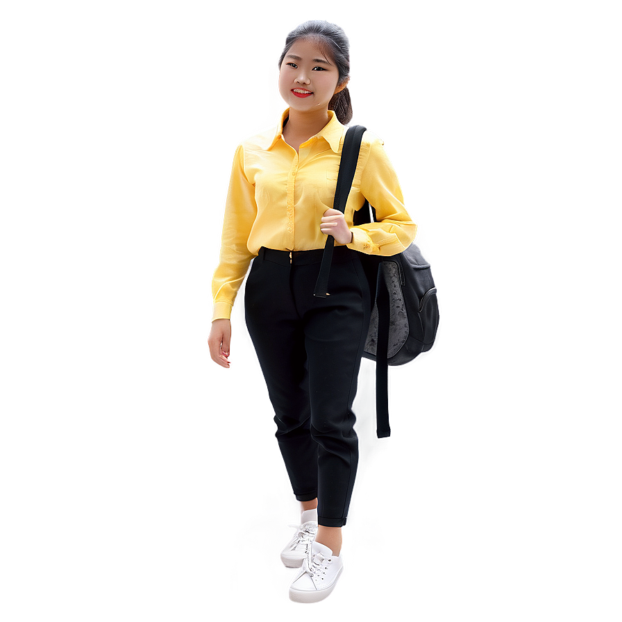 Female Student Png Klb PNG Image