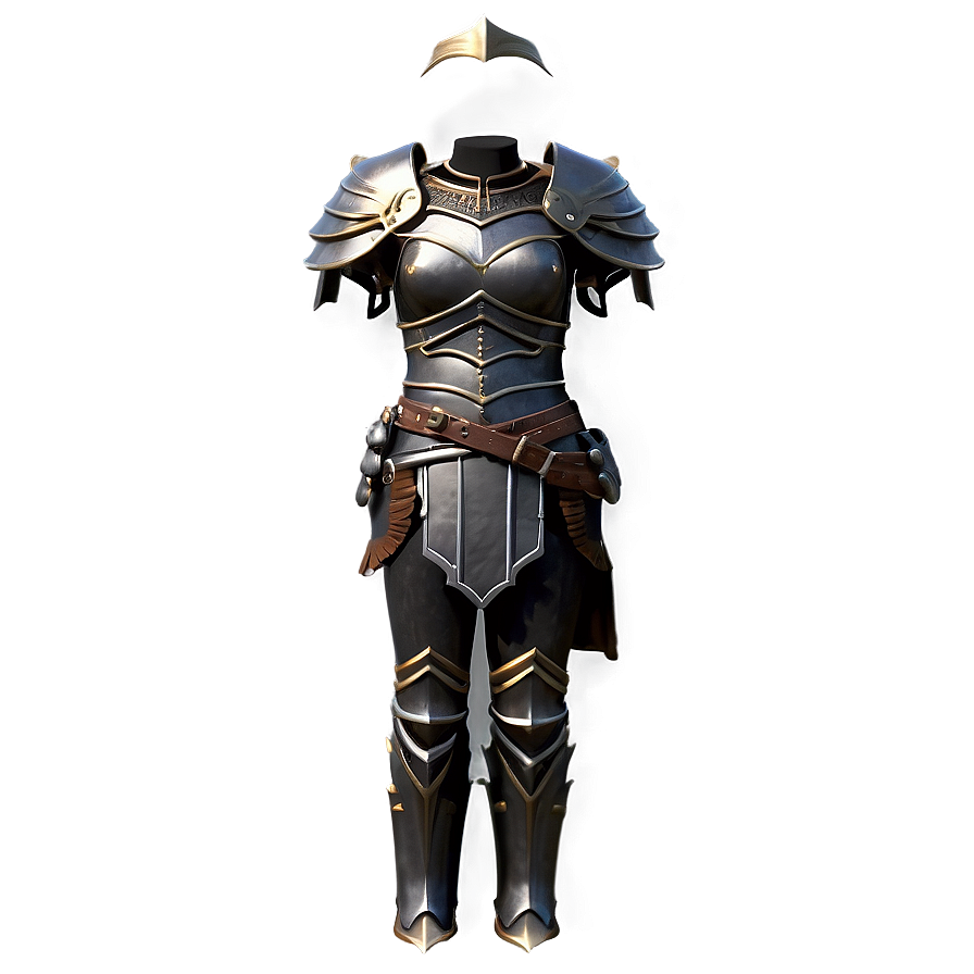 Female Warrior Armor Png Vdv PNG Image