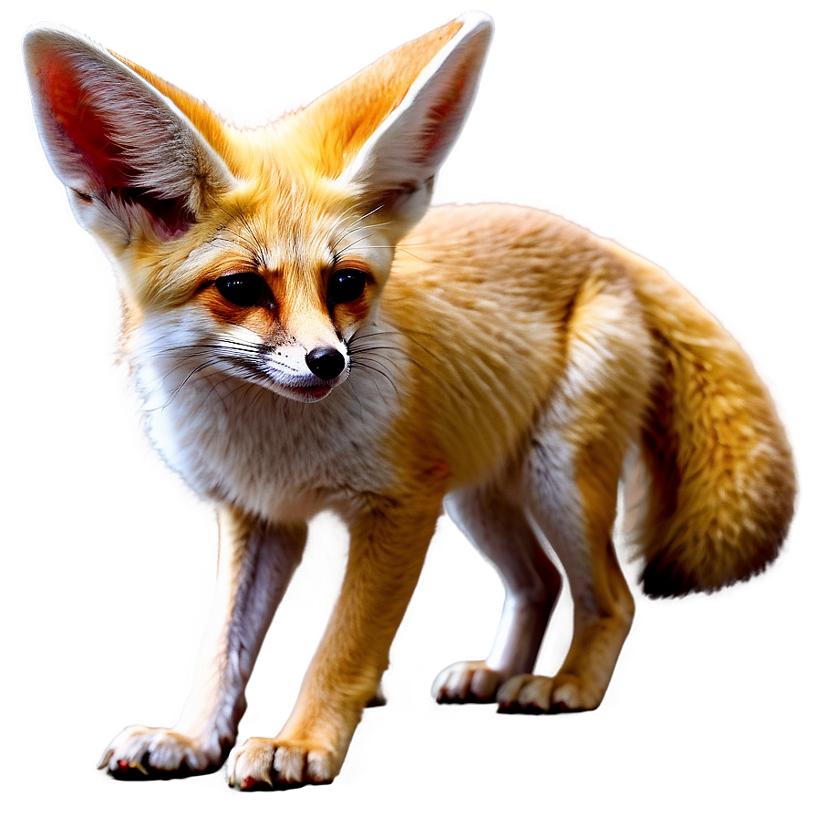 Fennec Fox A PNG Image