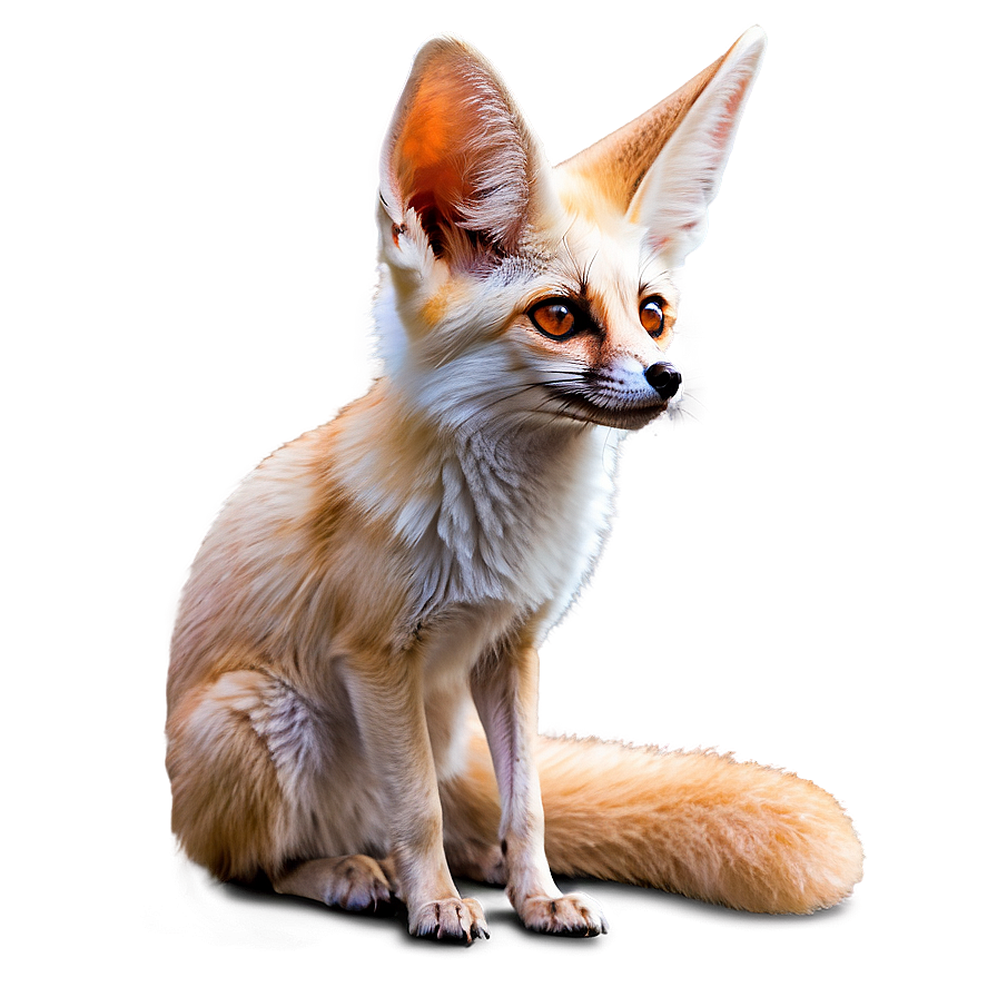 Fennec Fox Staring Intently Png 06262024 PNG Image