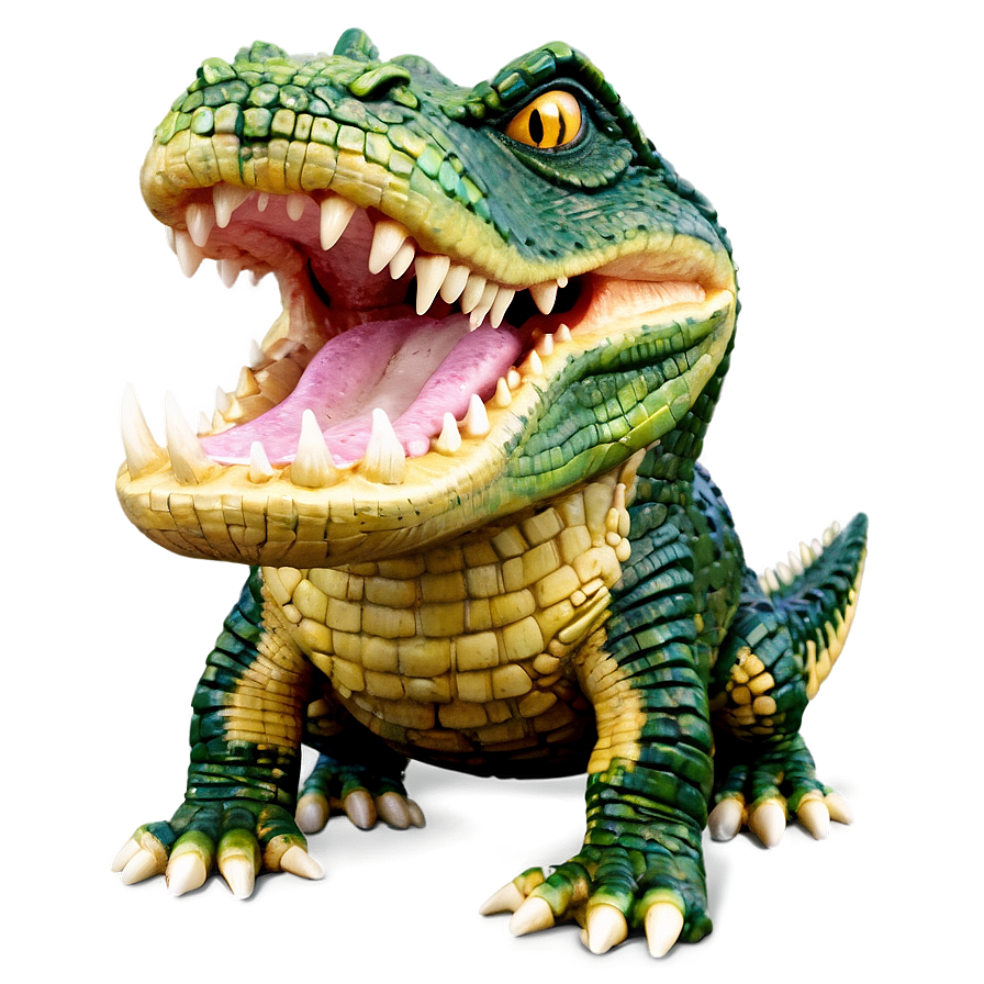 Ferocious Crocodile Png Rbb PNG Image