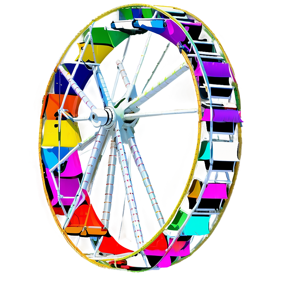 Ferris Wheel C PNG Image