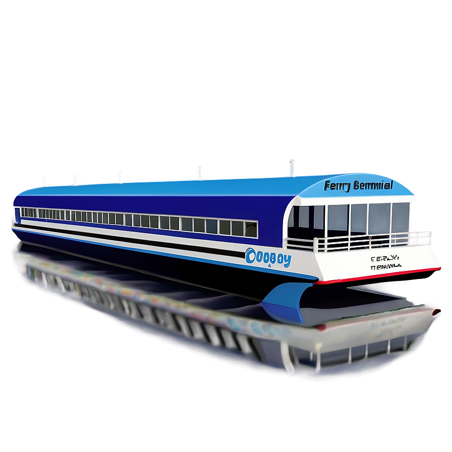 Ferry Terminal Graphic Png 06252024 PNG Image