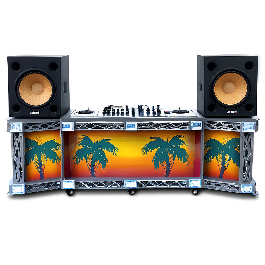 Festival Dj Booth Png Qxp18 PNG Image