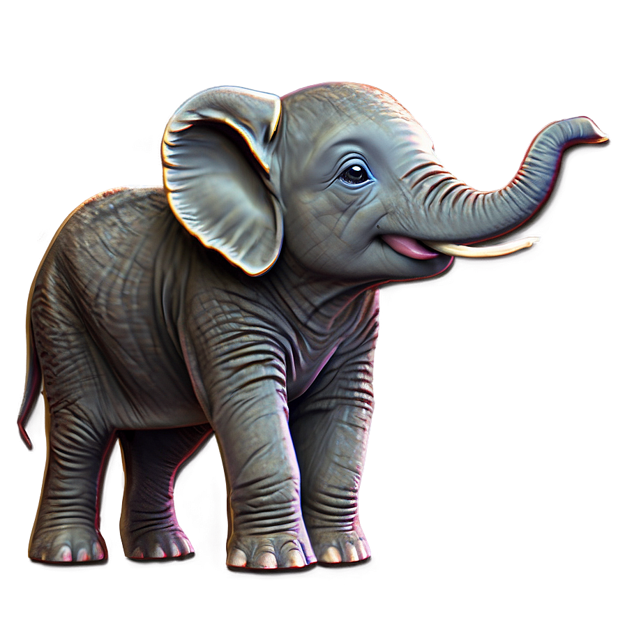 Festive Baby Elephant Png Mrc PNG Image