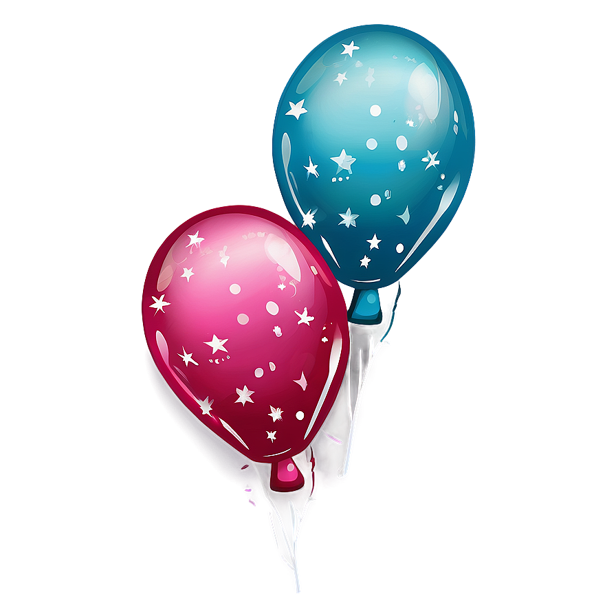 Festive Balloon Sticker Png Lpt PNG Image