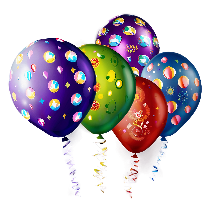 Festive Celebration Balloon Png 93 PNG Image