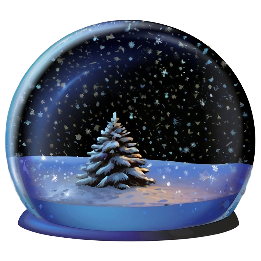 Festive Christmas Snow Globe Png 23 PNG Image