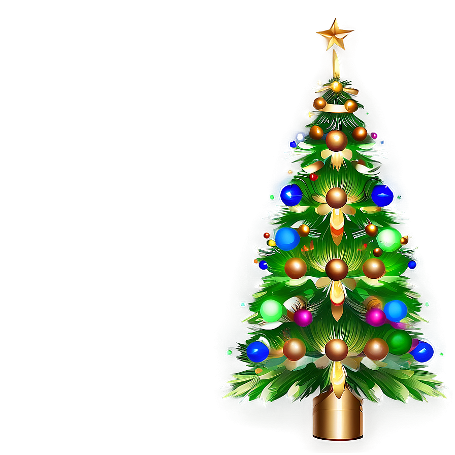 Festive Christmas Tree Transparent Png Ian36 PNG Image