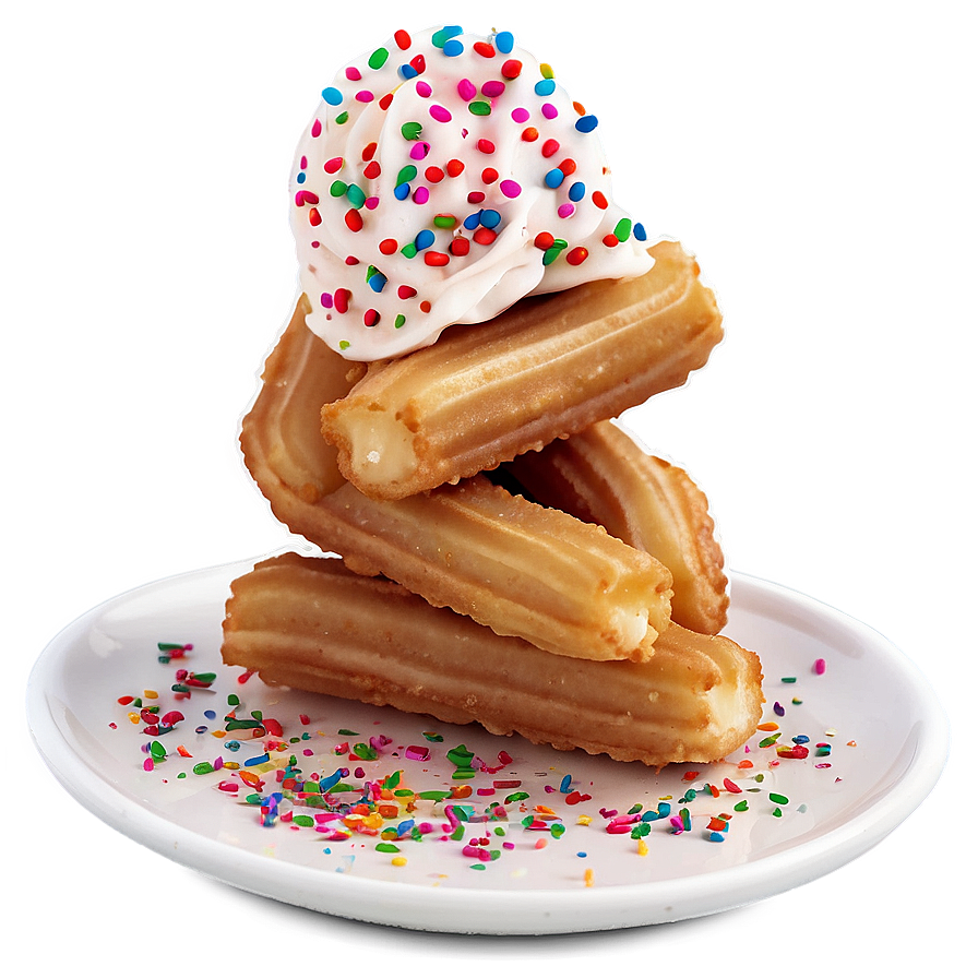 Festive Churros With Sprinkles Png 34 PNG Image