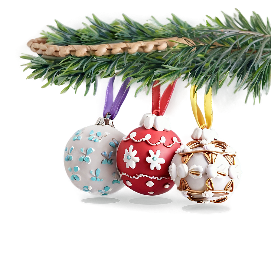 Festive Clay Decorations Png Sdn PNG Image