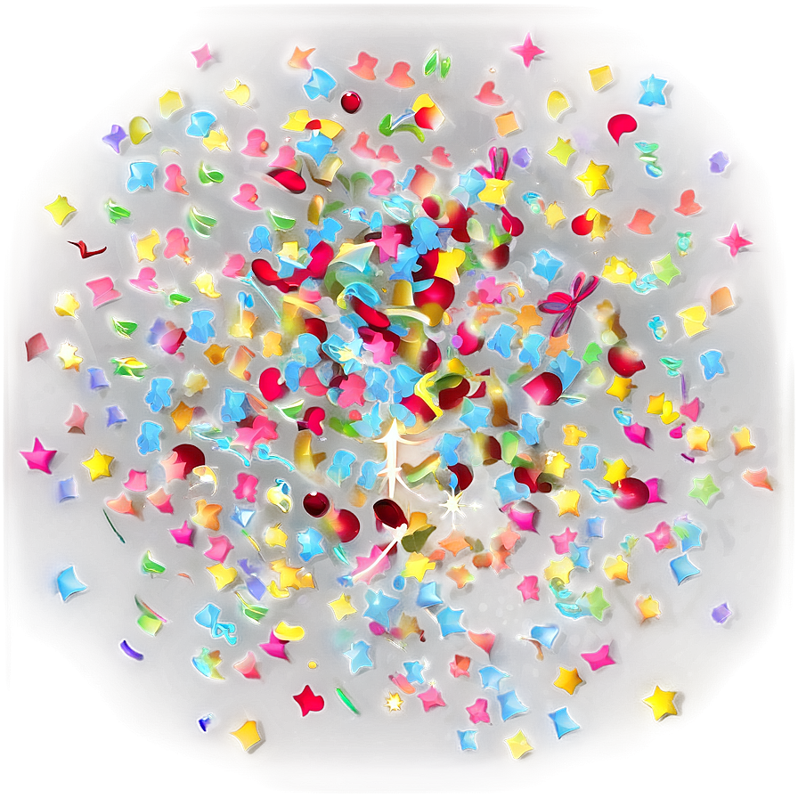 Festive Confetti Png 40 PNG Image