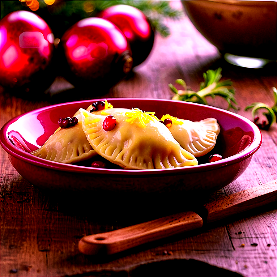 Festive Cranberry Pierogi Png 81 PNG Image