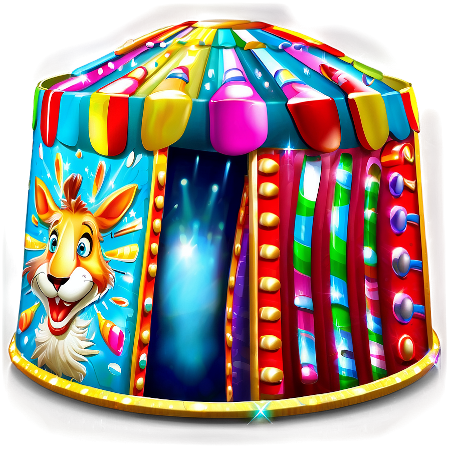 Festive Fairground Tent Png Nil51 PNG Image