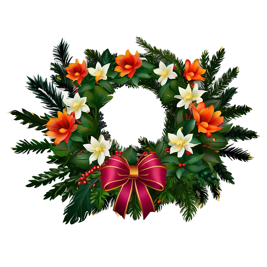 Festive Floral Arrangement Png Fje PNG Image