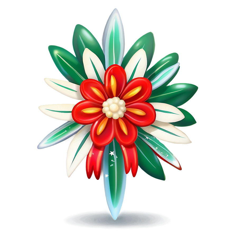 Festive Flower Clipart Png 05252024 PNG Image