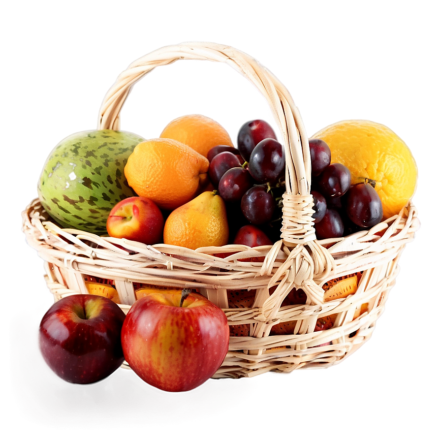 Festive Fruit Basket Png Pdc PNG Image