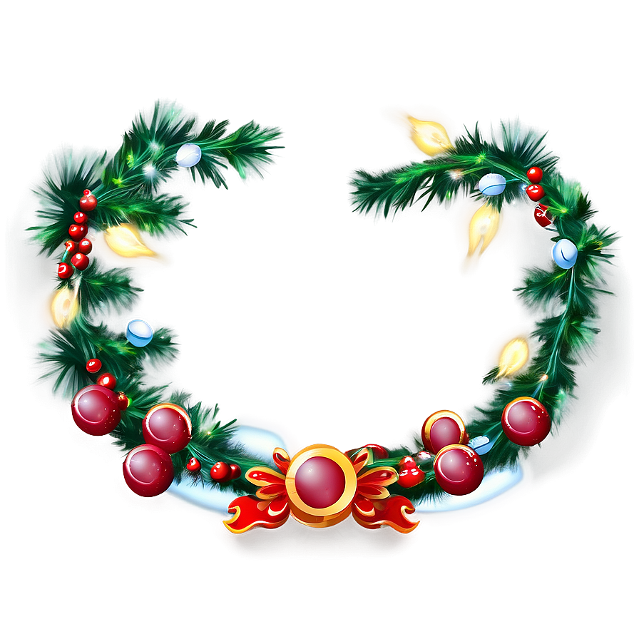 Festive Garland Png Uit27 PNG Image