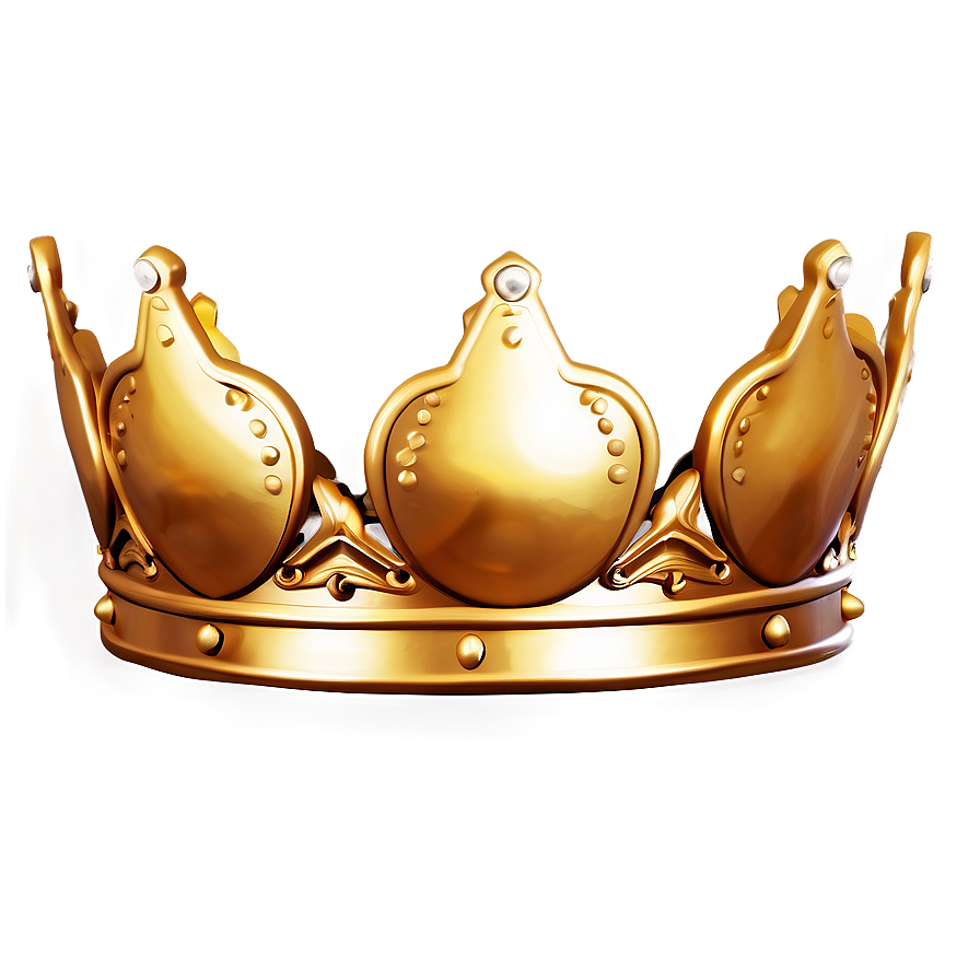 Festive Golden Crown Png 06282024 PNG Image