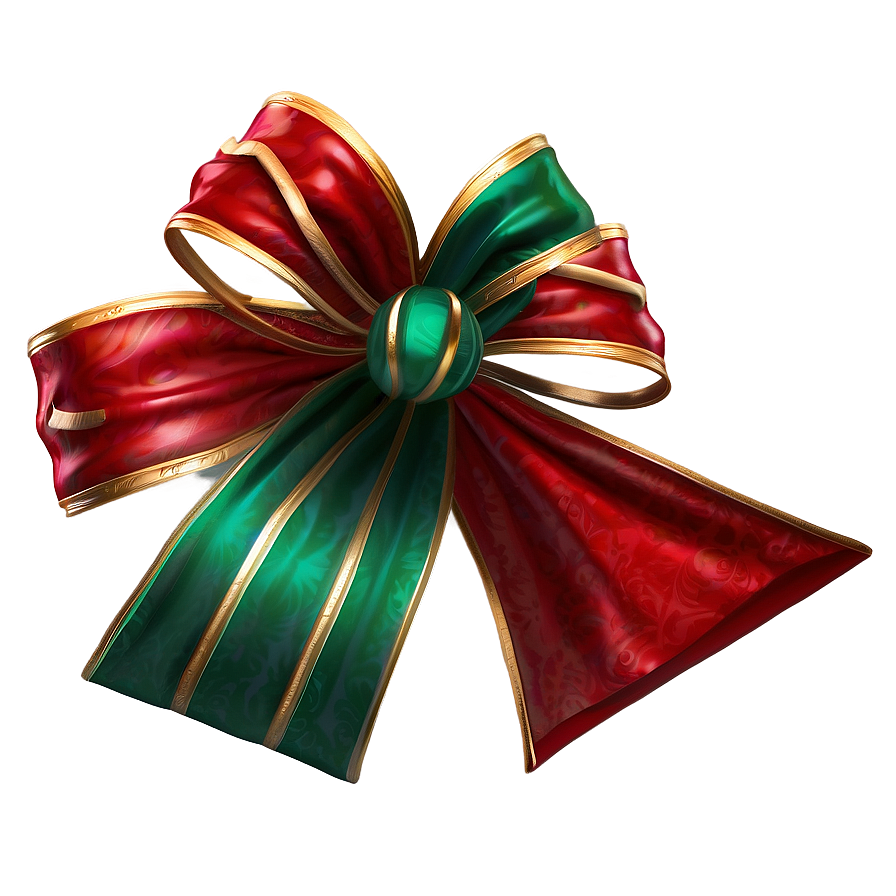 Festive Holiday Bow Png 05042024 PNG Image