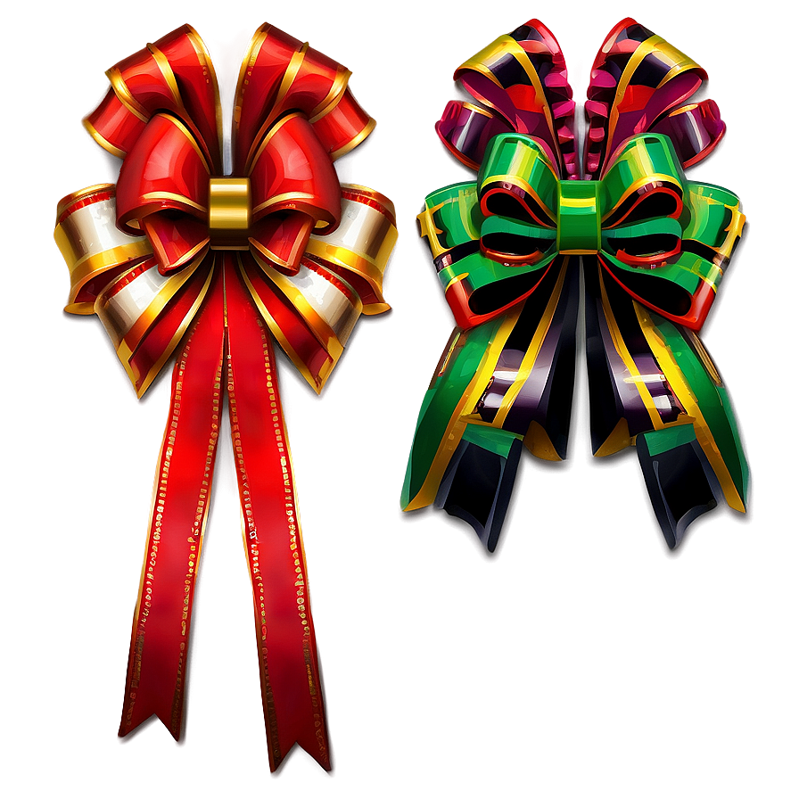 Festive Holiday Bow Png 24 PNG Image