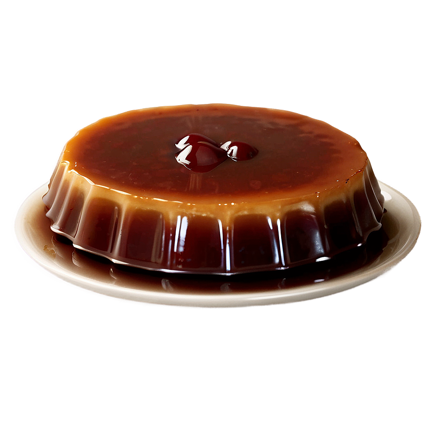 Festive Holiday Flan Recipe Png Kmo PNG Image