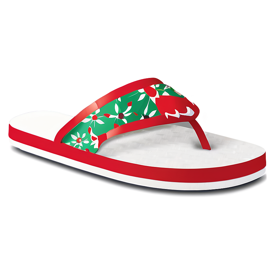 Festive Holiday Flip Flop Png 86 PNG Image