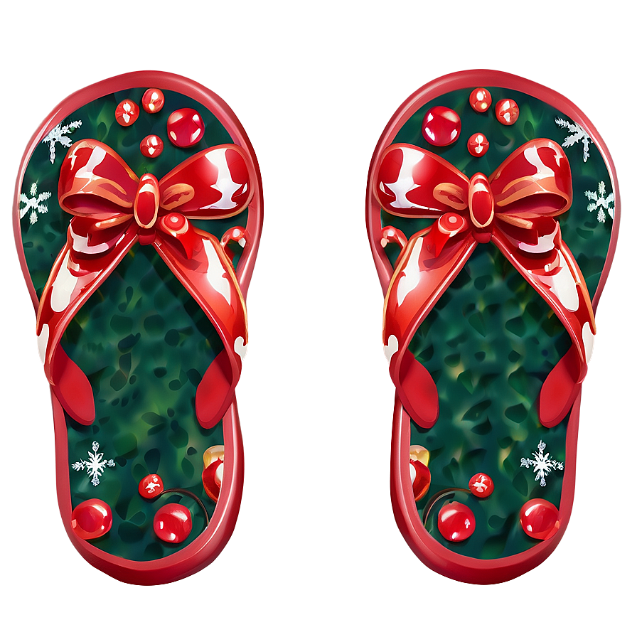 Festive Holiday Flip Flop Png Piy93 PNG Image