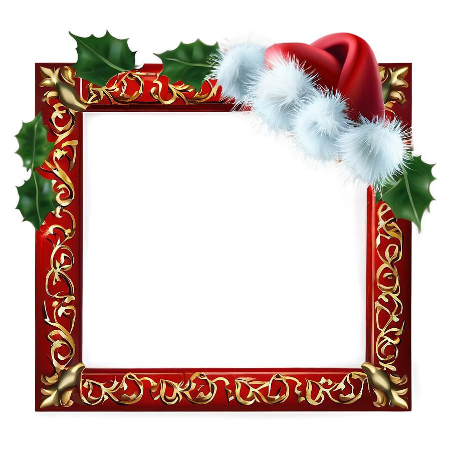 Festive Holiday Frame Png Pnf PNG Image