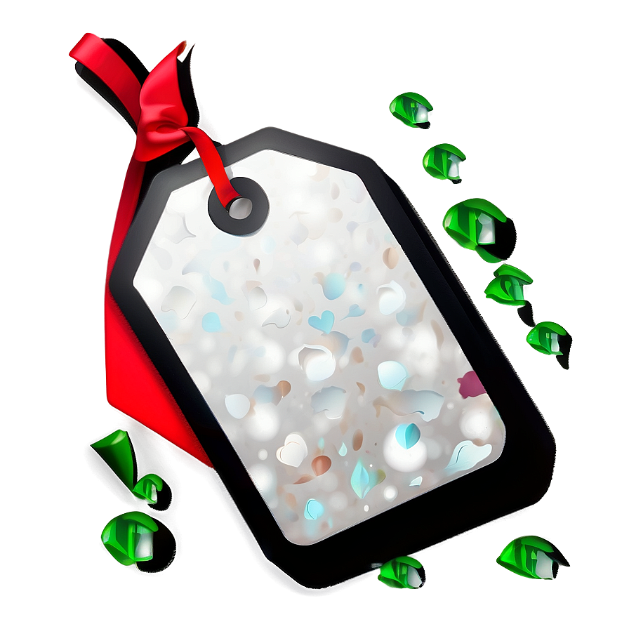 Festive Holiday Tag Png 96 PNG Image