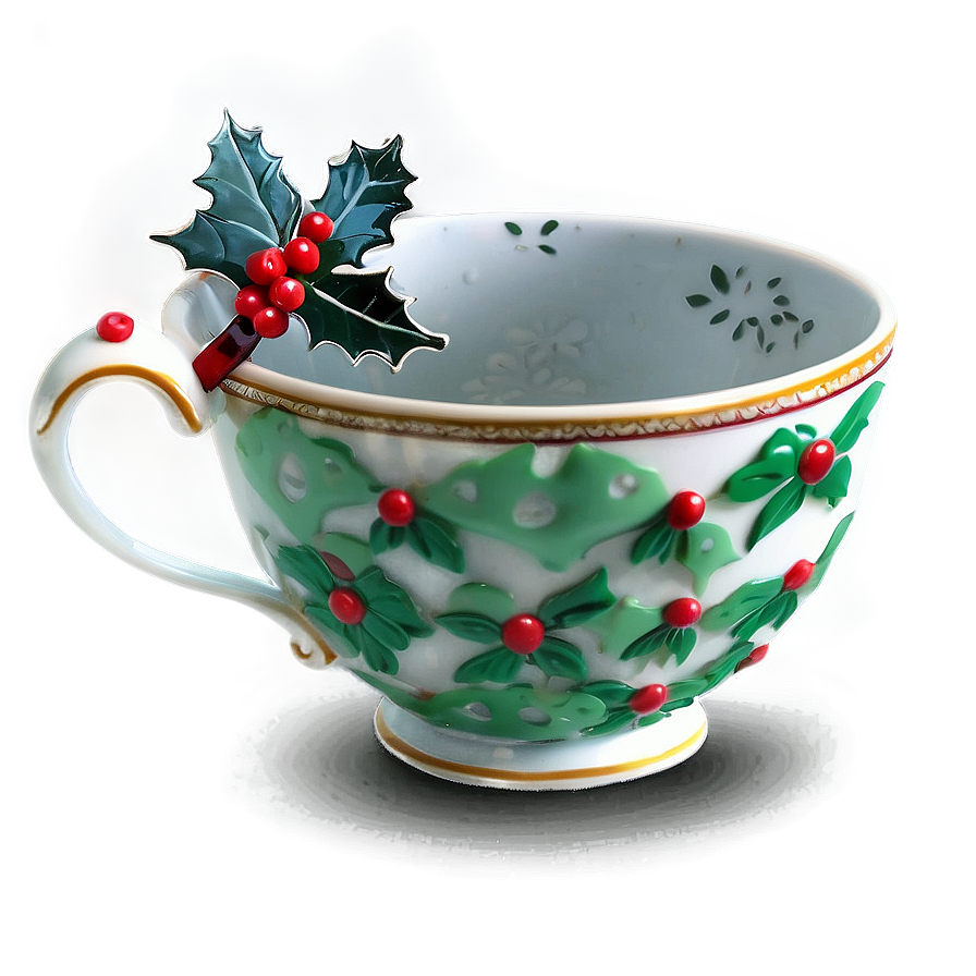 Festive Holiday Tea Cup Png 82 PNG Image