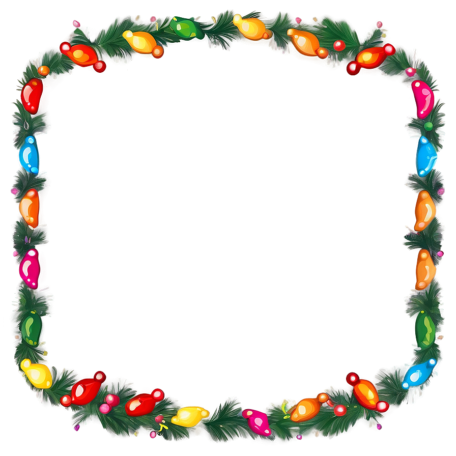 Festive Line Border Png Gkw PNG Image