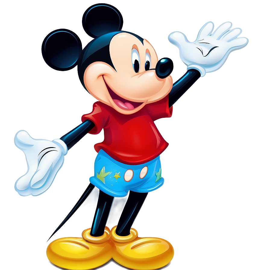 Festive Mickey Mouse Clipart Png Aou85 PNG Image