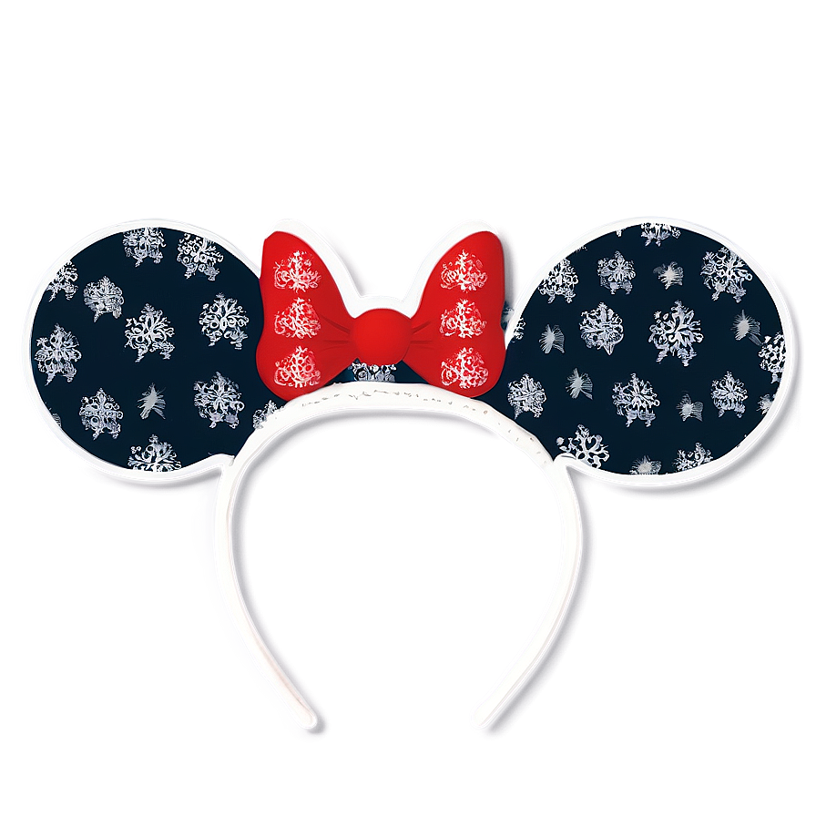 Festive Mouse Ears Pattern Png Euo PNG Image