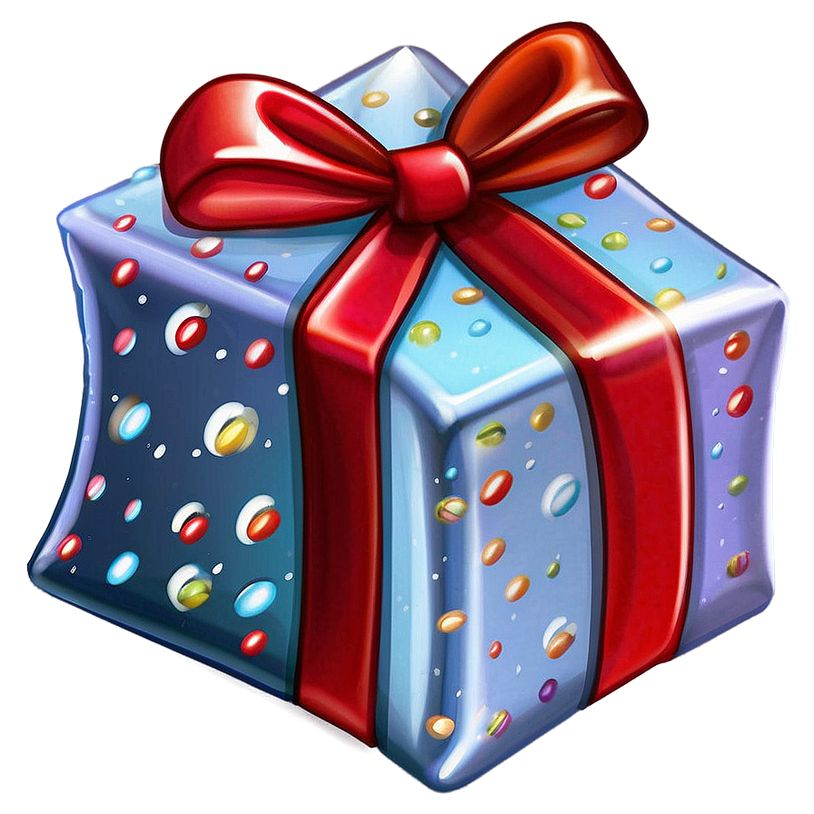 Festive Present Png 05242024 PNG Image