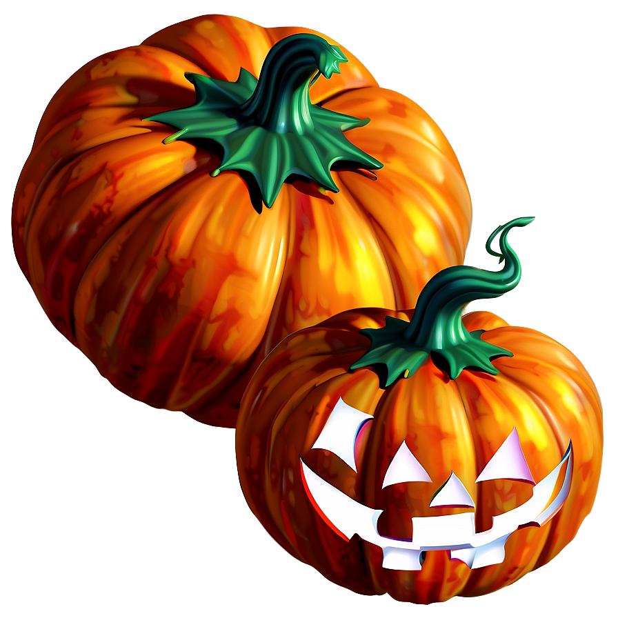 Festive Pumpkin Clipart Png 06132024 PNG Image