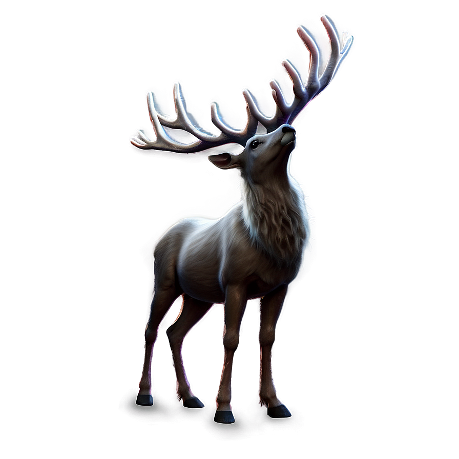 Festive Reindeer Png 56 PNG Image