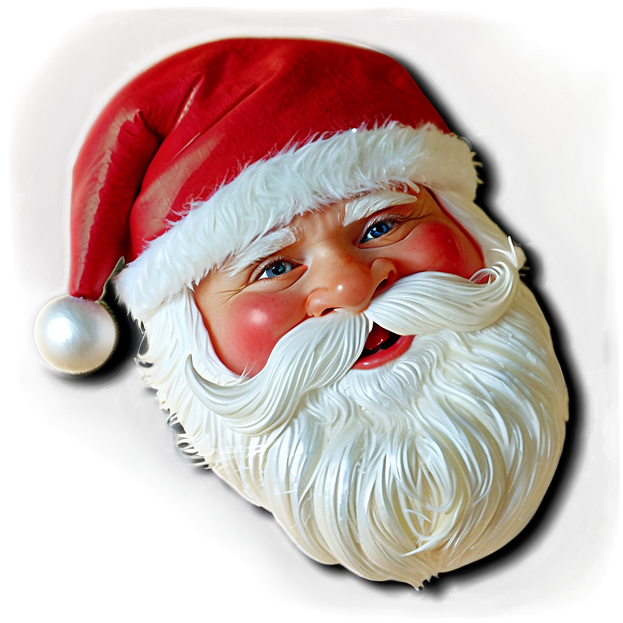 Festive Santa Face Png Tuc8 PNG Image