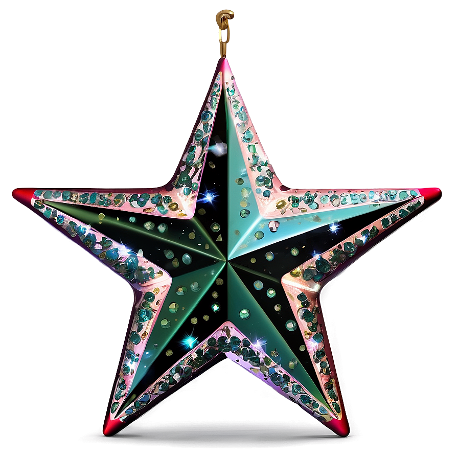 Festive Sparkle Star Png Imm81 PNG Image